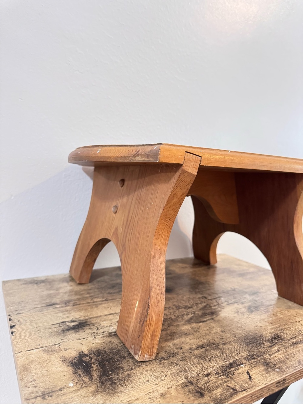 Friends Hand Painted Wooden Stool - Picture 10 of 11